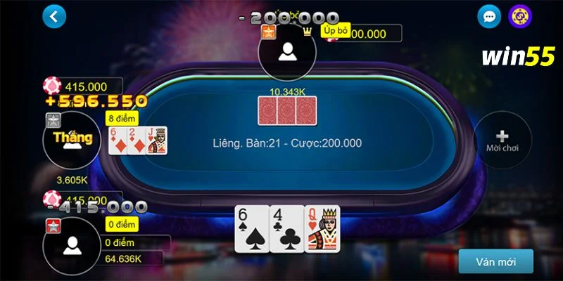 Nhập Môn Bài Liêng Online Win55 Giúp Tân Thủ Cược Tự Tin 2 Liêng xứng đáng là điểm đến hàng đầu cho những ai yêu thích thể loại bài tố.