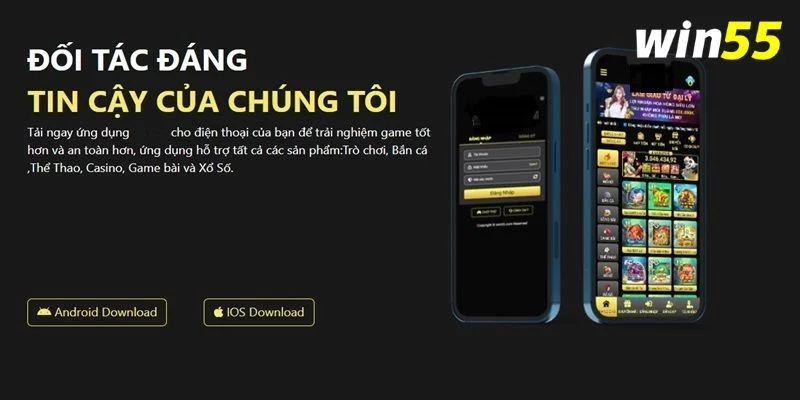 Tải App Win55 – Tham Gia Đặt Cược Thuận Tiện, Linh Hoạt 3 Quy trình tải app Win55 dành cho thiết bị di động vô cùng đơn giản.